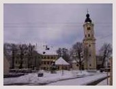 Dorfplatz Winter